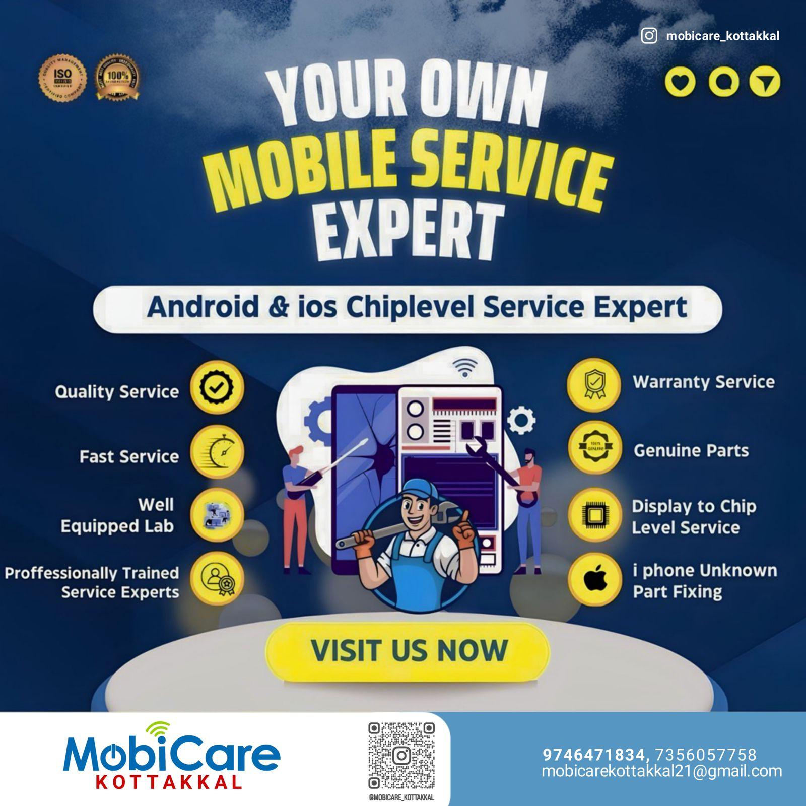Mobicare Kottakkal certified iPhone and Android repair center gallery